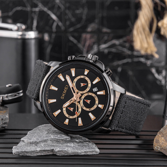 Zegarek Męski Skmei 2071LBKBK + BOX - 5