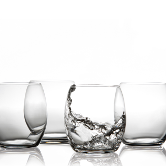 Set of 4 Bitz water glasses 530 ml - 5
