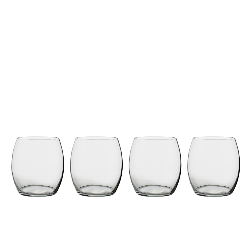 Set of 4 Bitz water glasses 530 ml
