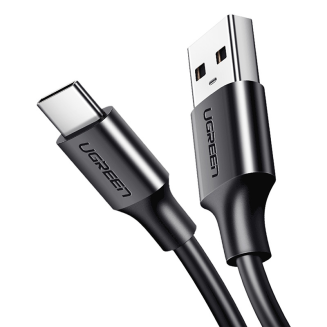 Kabel USB do USB-C UGREEN  US287 1,5m (czarny) - 3