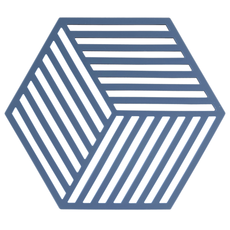  Zone Denmark Hexagon Denim Dish Mat 16x14 cm