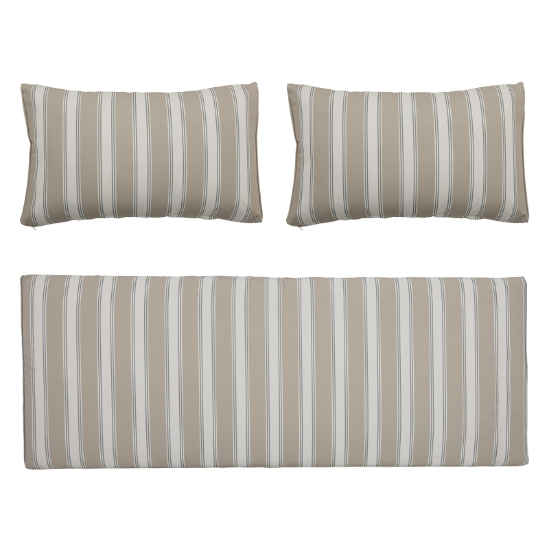 Bloomingville Mundo Beige sofa cushion cover set