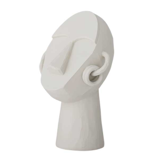  Bloomingville Luelle Deco White sculpture 24 cm - 4