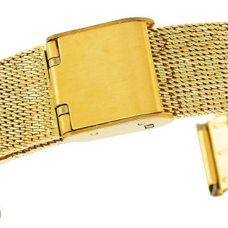 Bransoleta Fashion Mesh Złota IPG 14 mm FA14G - 2