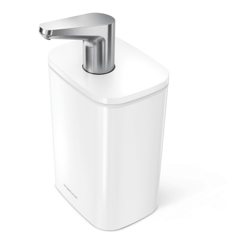  Simplehuman soap dispenser with pump 473 ml white