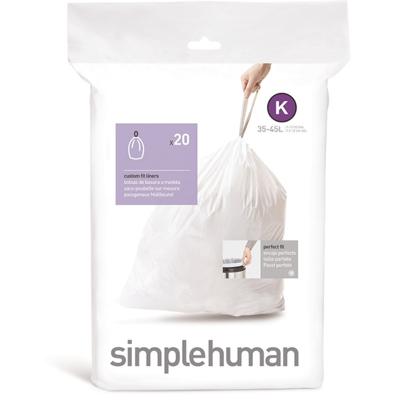  Simplehuman K garbage bags 35-45l 20 pieces