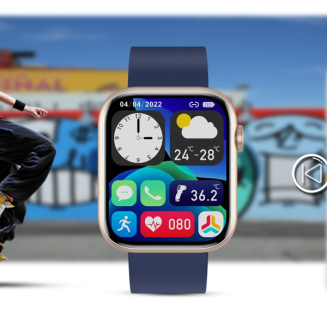 Smartwatch Damski Gravity GT3-4 Różowo-Granatowy - 13