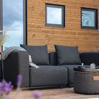 Sofa ogrodowa SACKit Cobana Lounge Sofa 4 Seater Cobana Black - 3