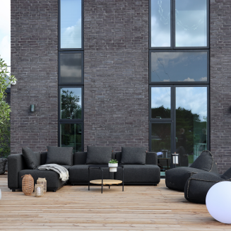 Sofa ogrodowa SACKit Cobana Lounge Sofa 4 Seater Cobana Black - 5