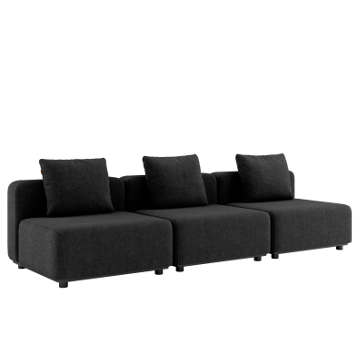 Sofa ogrodowa SACKit Cobana Lounge Sofa 4 Seater Cobana Black