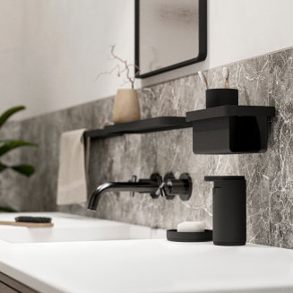 Deep bathroom shelf Zone Denmark Rim Black - 4