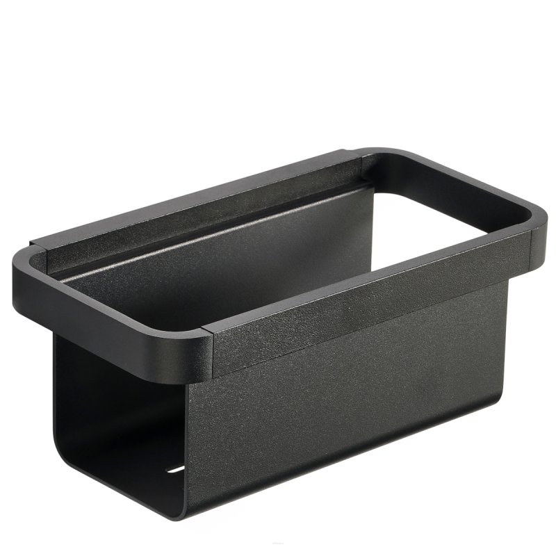 Deep bathroom shelf Zone Denmark Rim Black