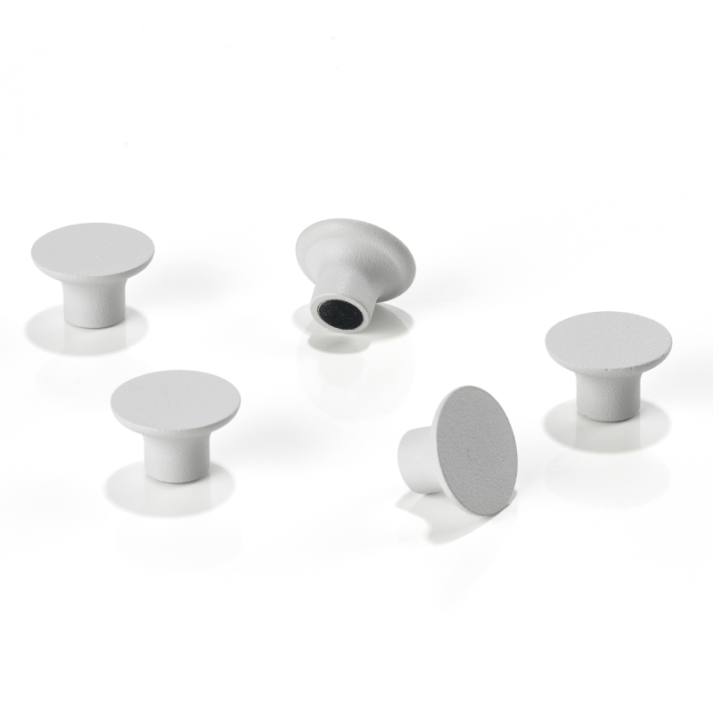 Board magnets 5 pieces Zone Denmark A-bulletin Soft Grey