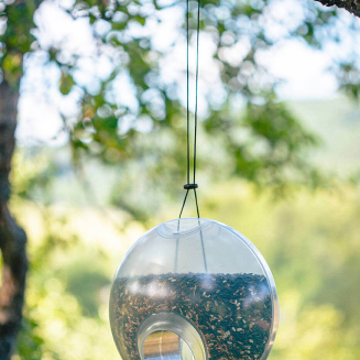 PLASTIA BERRY Karmnik dla ptaków 19x27 cm beżowy - 5