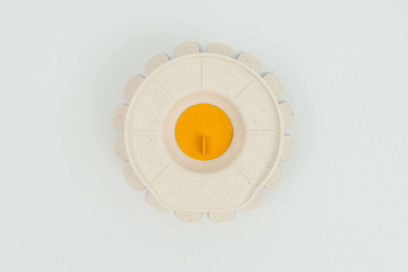 PLASTIA Pokrywa fermentacyjna 13.5 cm pomarańczowy