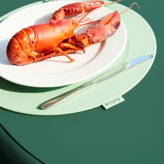  Set of 2 Fatboy Place-we-met Mist Green placemats - 4