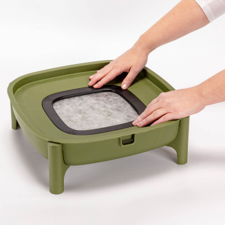 Kompostownik dla dżdżownic Plastia ciemnozielony - 4