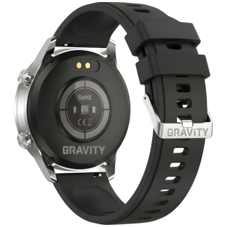 Smartwatch Gravity Srebrny 2 Paski GT10-8 - 12