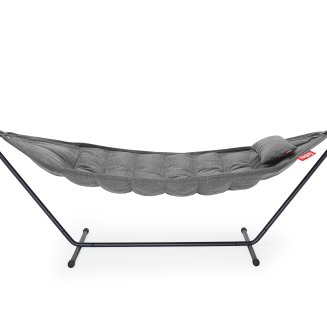  Fatboy Headdemock Superb Deluxe Rock Gray hammock with black stand - 2