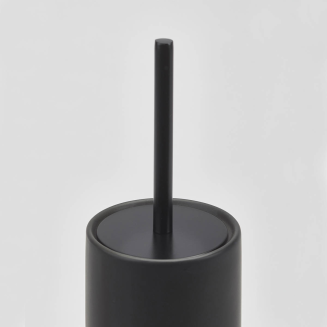  Aquanova Forte Black wall toilet brush - 2