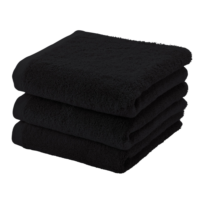  Aquanova London Black towel 55x100 cm