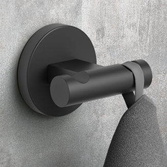 Zack Scala double towel rack, black - 3