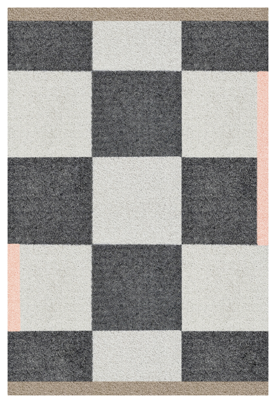 Dywanik Mette Ditmer SQUARE All-Round Dark Grey 55×80 cm