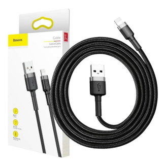 Kabel Lightning USB Baseus Cafule 1,5A 2m (szaro-czarny) - 11