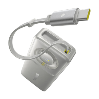 Powerbank BASEUS Free2Pull 10000mAh 30W (szary) - 4