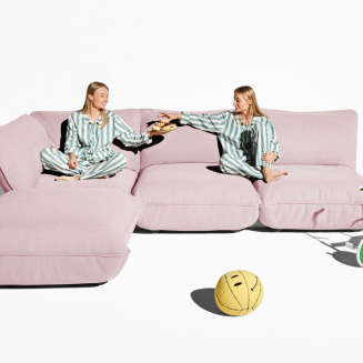  Fatboy Sumo Bubble Pink corner sofa - 8