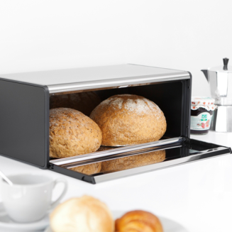 Breadbox Brabantia Fall Front Brilliant Steel - 4
