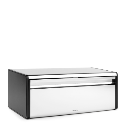 Breadbox Brabantia Fall Front Brilliant Steel