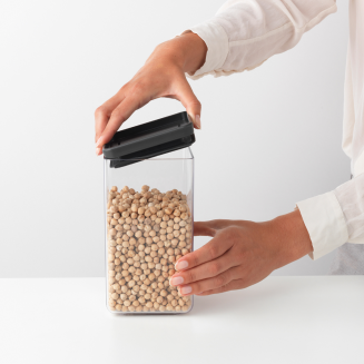  Brabantia Tasty+ Dark Gray kitchen container 1.6l - 3