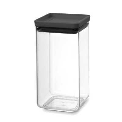 Brabantia Tasty+ Dark Gray kitchen container 1.6l
