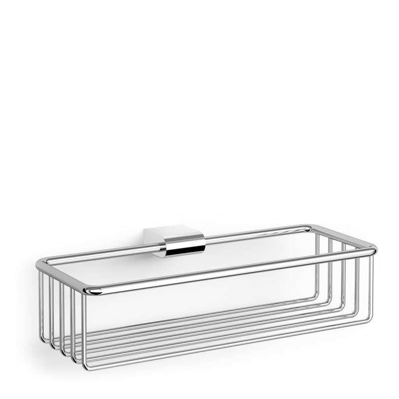 Zack Atore bathroom basket, glossy, 29x8x15 cm