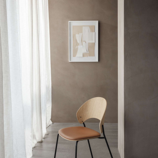 Eva Solo Dosina chair oiled oak & cognac leather - 2