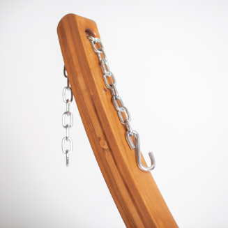  La Siesta Maera Eucaliptus double hammock stand - 8