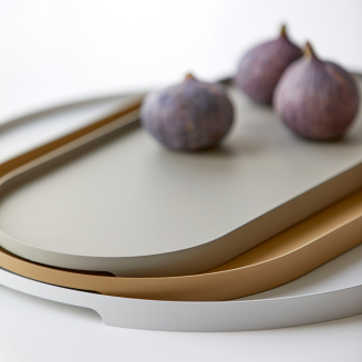  Zone Denmark Singles Gray tray 35 cm - 5