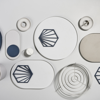  Zone Denmark Singles Gray tray 35 cm - 2