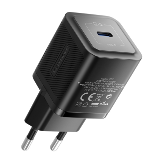 Ładowarka sieciowa Vention FEZW0-EU USB-C GaN (30W) (czarna) - 3