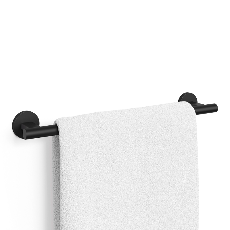 Zack Scala towel rail black 51 cm