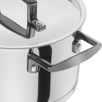  Set of 5 Zwilling Bellasera pots - Black - 10