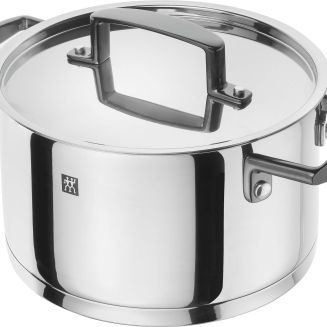  Set of 5 Zwilling Bellasera pots - Black - 16