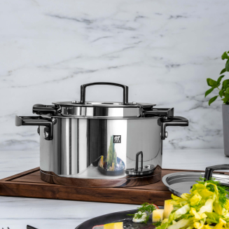  Set of 5 Zwilling Bellasera pots - Black - 2