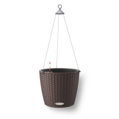 Lechuza Nido Cottage 28 mocha plant pot