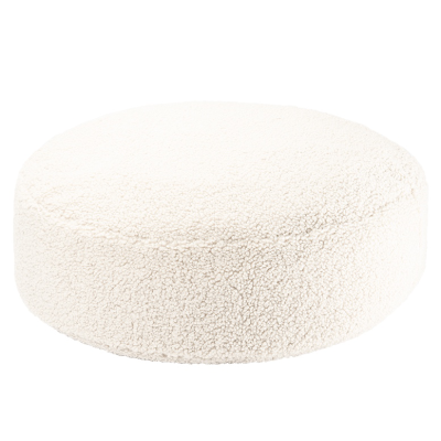  Wigiwama Ottoman Cream White Children's Pouf