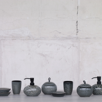  Aquanova Ugo Black olive soap dish - 5