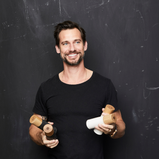 Zestaw młynków do soli i pieprzu Bitz Green - 6