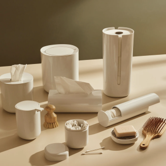 Alessi Birillo tissue holder, white - 3