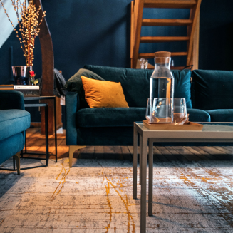  Louis de Poortere Mad Men Griff columbus gold carpet - 10